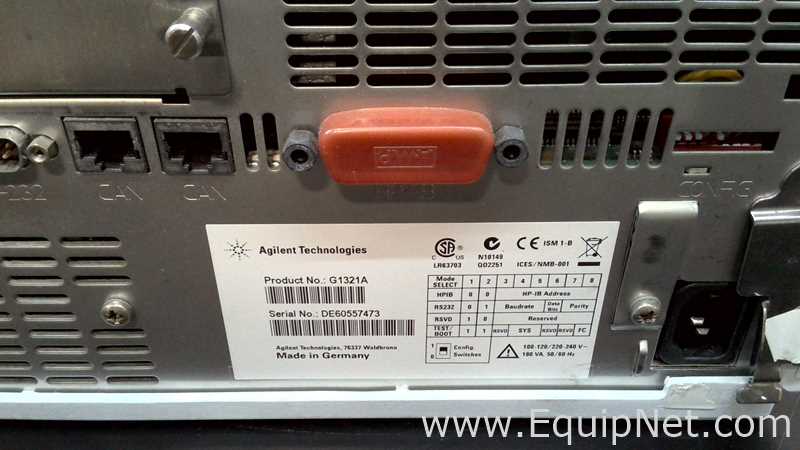 Agilent Technologies 1260 Infinity HPLC System with 1290 Infinity DAD and 1200 Series FLD