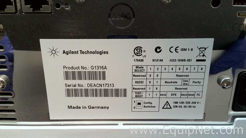 Agilent Technologies 1260 Infinity HPLC System with 1290 Infinity DAD and 1200 Series FLD