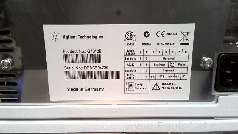 Agilent Technologies 1260 Infinity HPLC System with 1290 Infinity DAD and 1200 Series FLD
