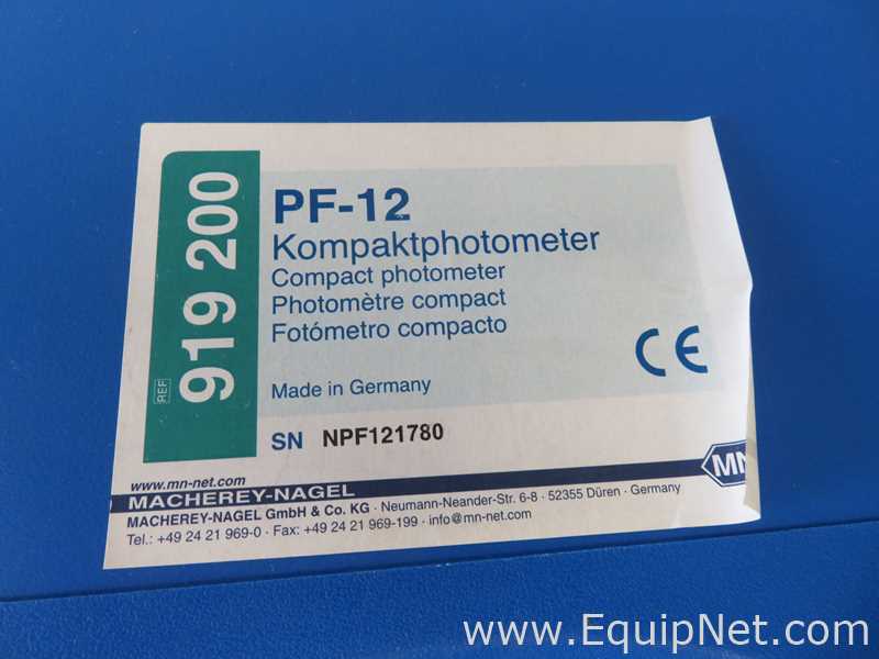 Analizador Fotométricos Macherey-Nagel  GmbH  PF-12