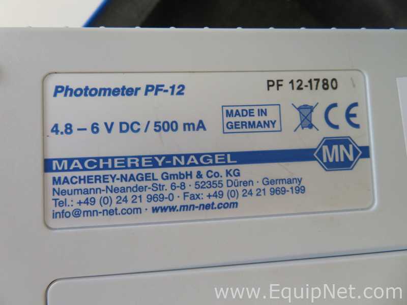 Analizador Fotométricos Macherey-Nagel  GmbH  PF-12