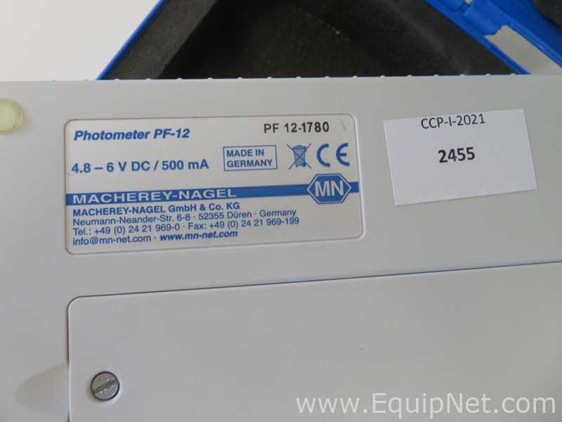 Analizador Fotométricos Macherey-Nagel  GmbH  PF-12