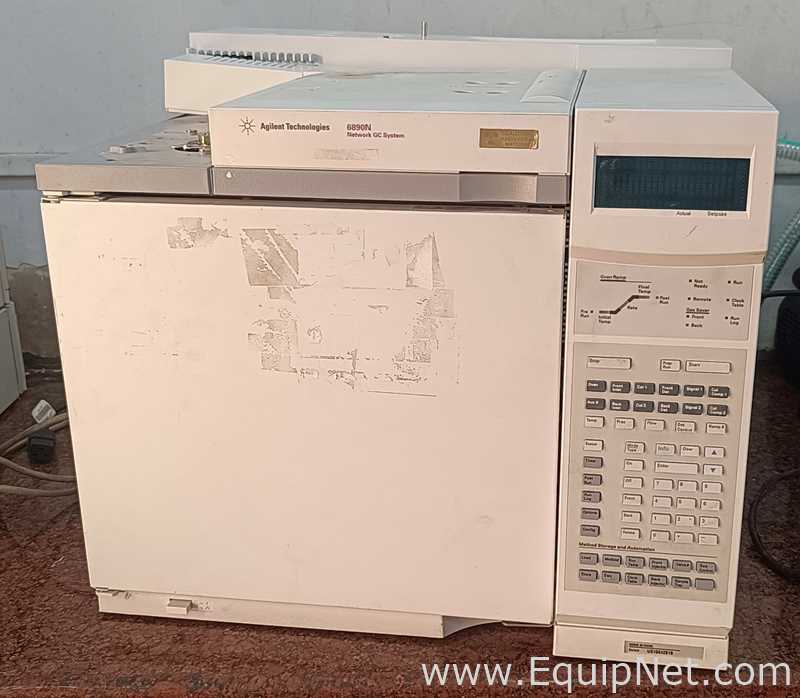 Cromatógrafo de Gas CG Agilent Technologies 6890N (G1540N) with ECD and FID