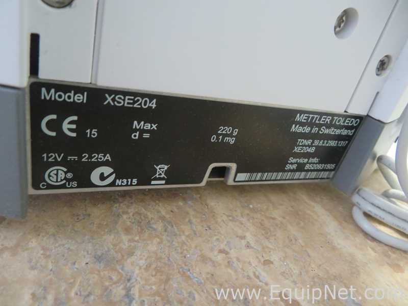 Balança de Laboratório Mettler Toledo XSE204