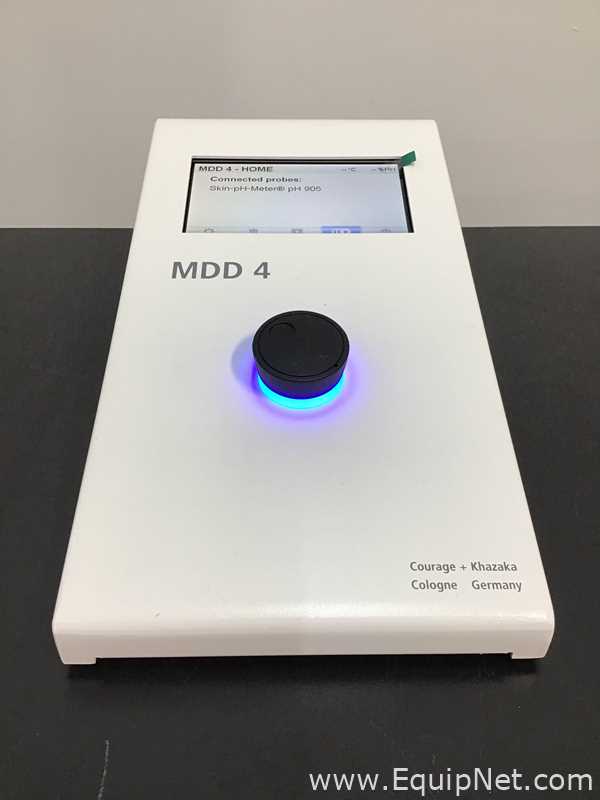 Medidor Courage Khazaka Electronic GmbH MDD4 PH