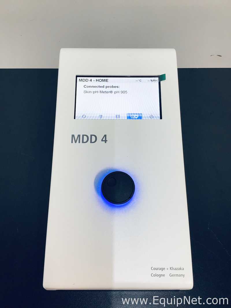 Medidor Courage Khazaka Electronic GmbH MDD4 PH