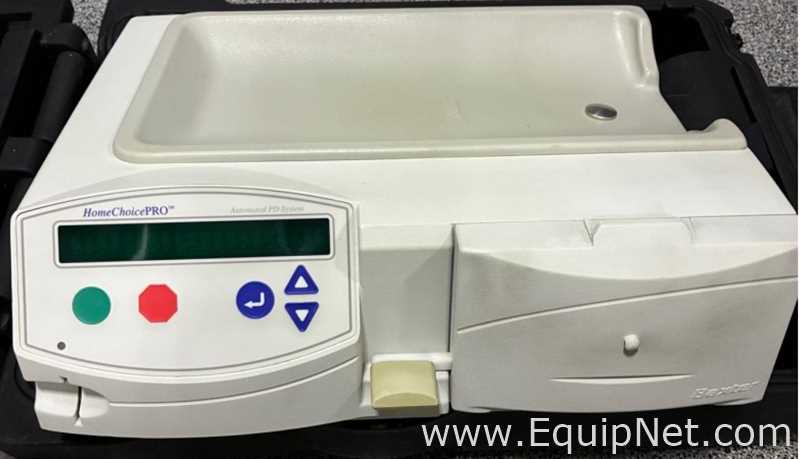 Equipos Diversos de Laboratorio Baxter Healthcare Corp. HomeChoice Pro