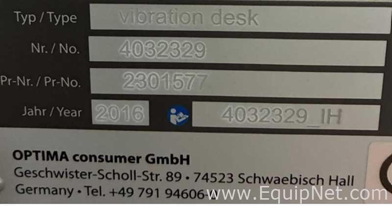 Optima Vibration Desk
