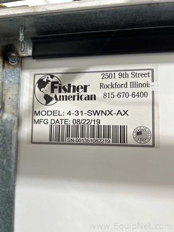 Fisher american 4-31-SWNX-AX Fume and Flow Hood