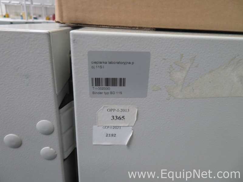 Incubadora Binder BD 115
