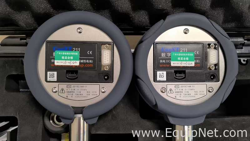 Beijing Const 211 Pressure Gauge Calibration Bench Lot 805
