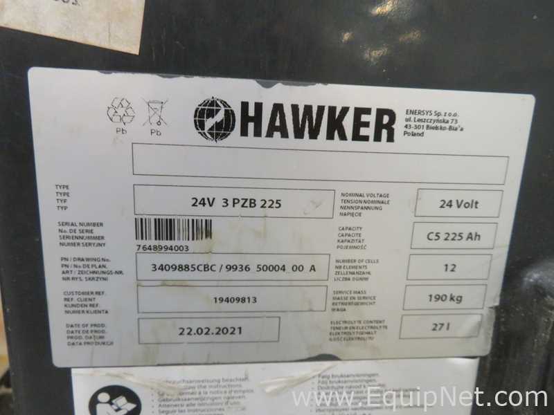 Equipamento de Distribuição de Energia Hawker GmbH 24V3PZB225