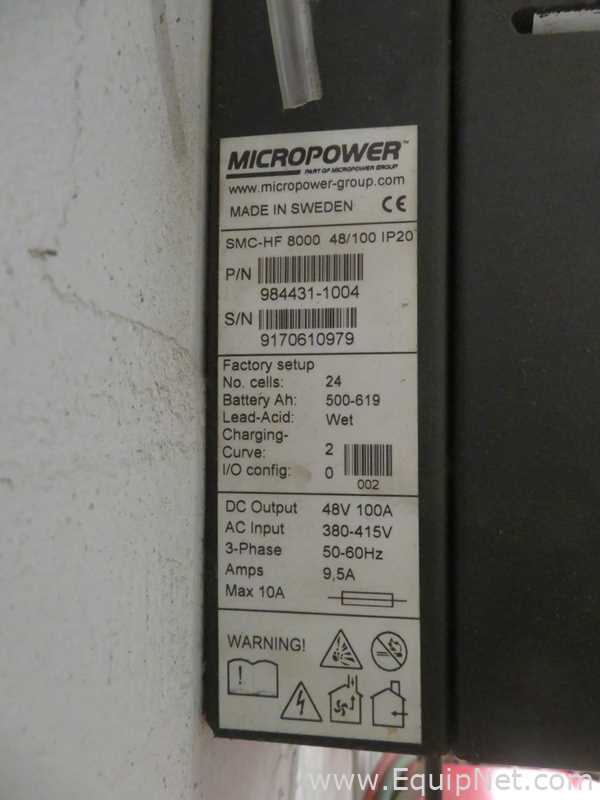 Cargador de Batería Micropower SMC-HF 8000
