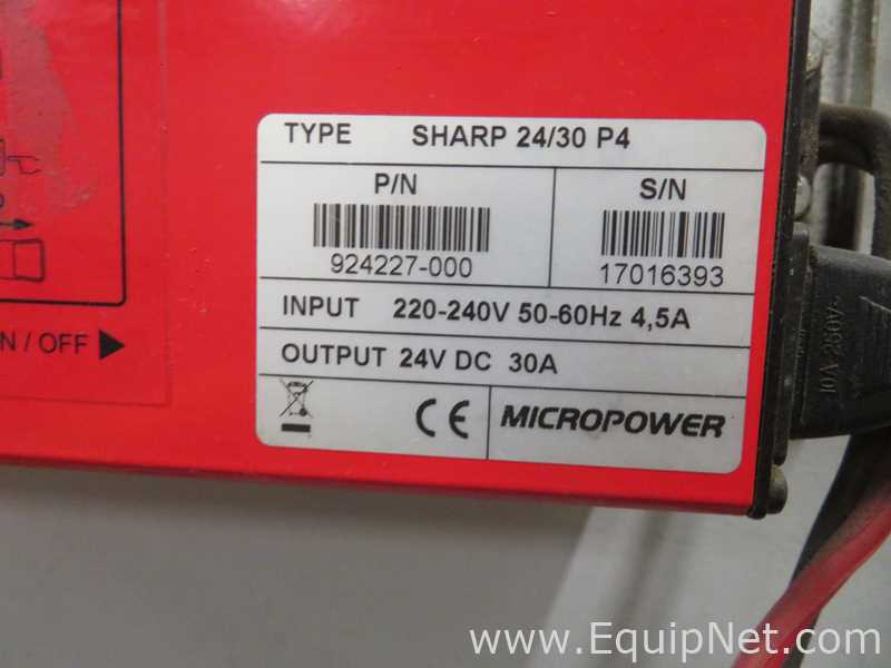 Cargador de Batería Micropower Sharp 24/30 P4