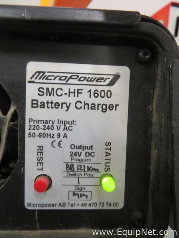 Cargador de Batería Micropower SMC-HF 1600
