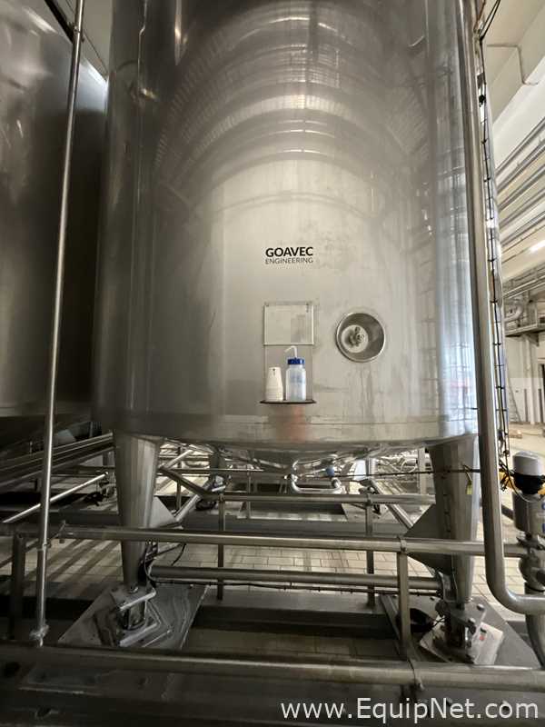 Tanque aço inox Goavec Engineering .  25365 Litros