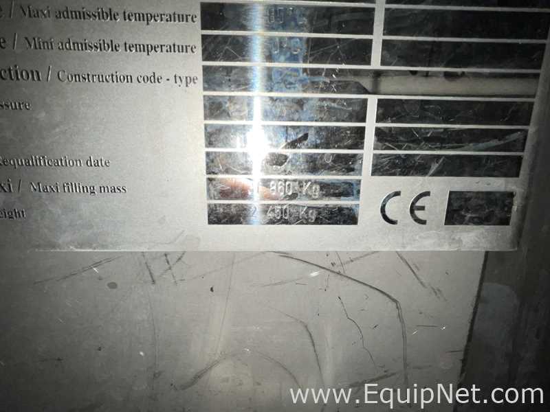 Tanque aço inox Goavec Engineering .  25365 Litros