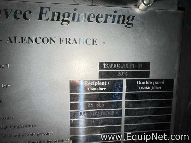 Tanque aço inox Goavec Engineering .  25365 Litros