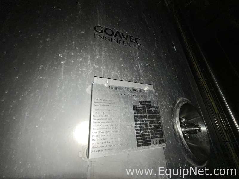 Tanque Acero inoxidable Goavec Engineering .  25365 Litros