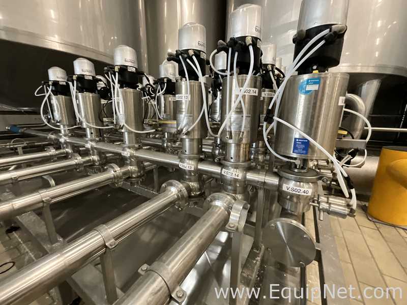 Válvula aço inox Pentair Sudmo