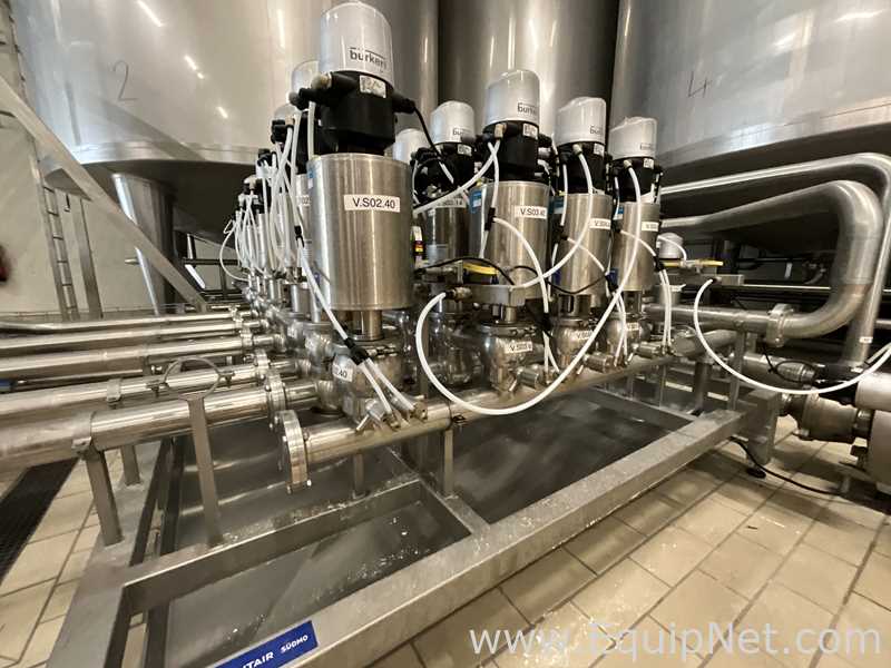 Válvula aço inox Pentair Sudmo