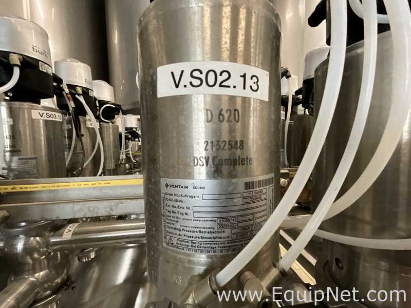 Válvula aço inox Pentair Sudmo