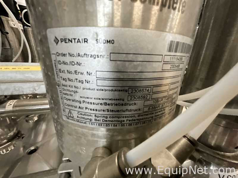 Válvula aço inox Pentair Sudmo