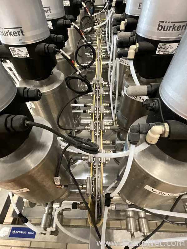 Válvula aço inox Pentair Sudmo