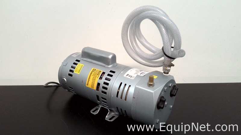 Gast 0823-101Q-G608NGX Rotary Vane Vacuum Pump