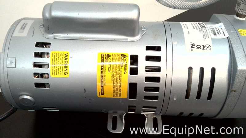 Gast 0823-101Q-G608NGX Rotary Vane Vacuum Pump