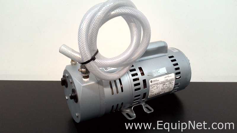 Gast 0823-101Q-G608NGX Rotary Vane Vacuum Pump