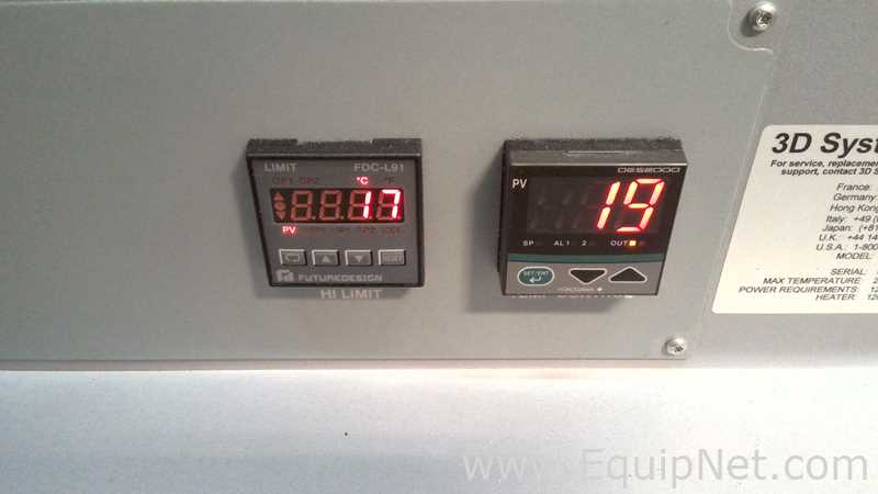 Estufa de Cura 3D Systems Inc ProJet Finisher 1-A