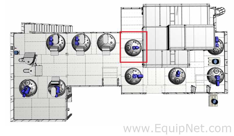 NETZSCH Milling Extension Skid 2-2 - Two 4,000 L Mixing Tanks with Tornado Pump and Control Panel
