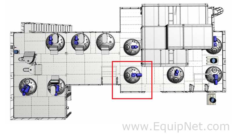 NETZSCH Milling Extension Skid 2-2 - Two 4,000 L Mixing Tanks with Tornado Pump and Control Panel