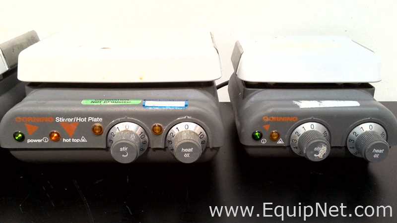 Lot of Corning Stirrers and Hot Plates