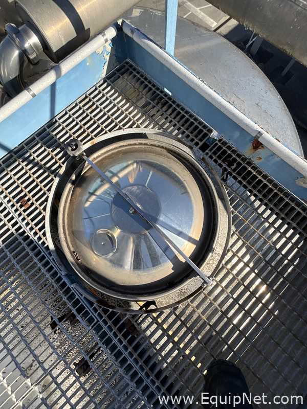 Tanque aço inox Chaudronnerie Tuyauterie .  37000 Litros