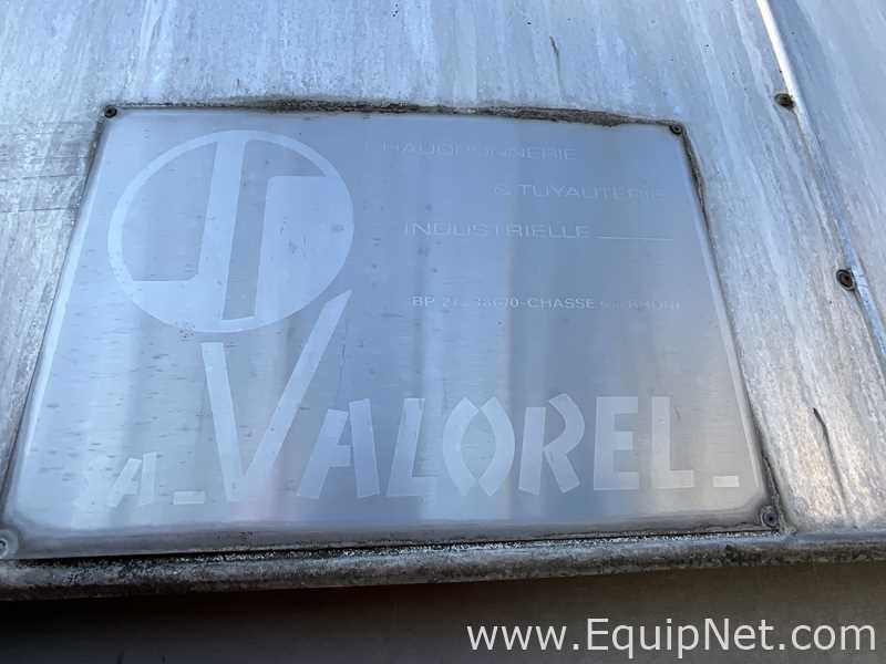 Tanque aço inox Chaudronnerie Tuyauterie .  37000 Litros