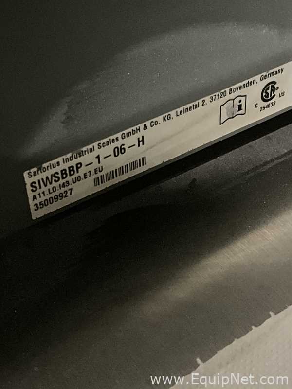 Báscula Sartorius SIWSBBP-1-06-H