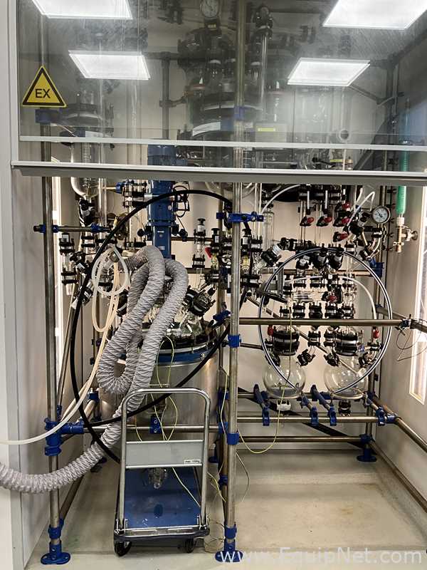 De Dietrich 30 Liter Jacketed Glass Reactor