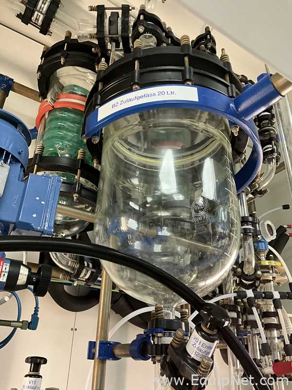 De Dietrich 30 Liter Jacketed Glass Reactor