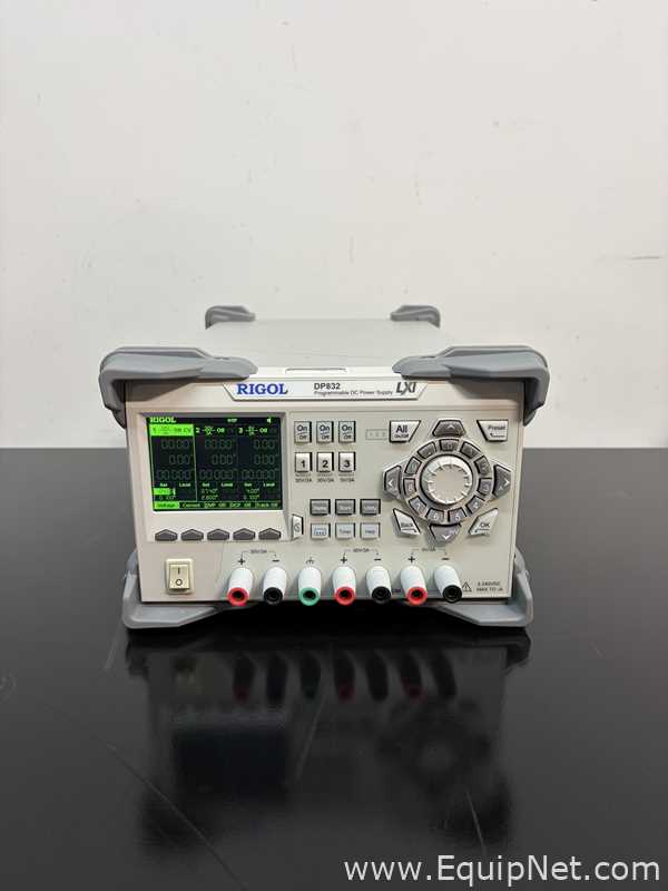 Lot of 3 Rigol DP832 3-Channel Programmable Linear DC Power Supplies