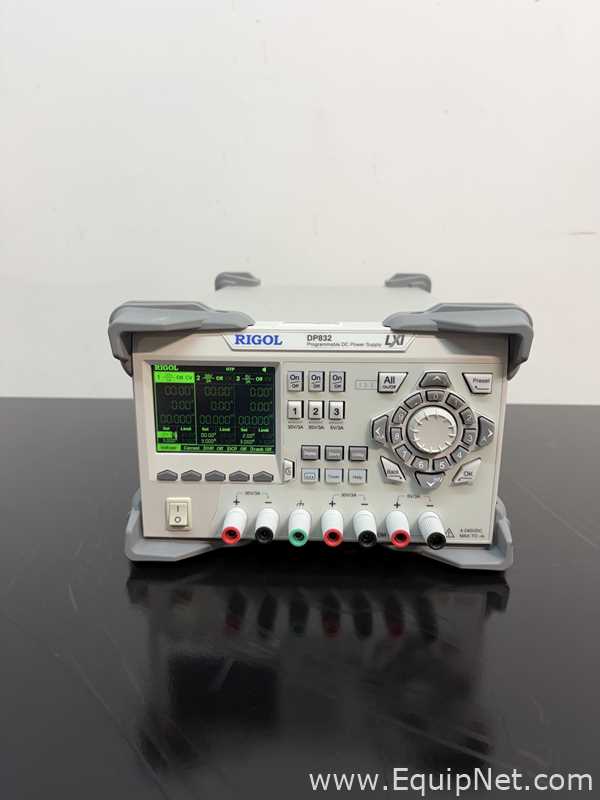 Lot of 3 Rigol DP832 3-Channel Programmable Linear DC Power Supplies
