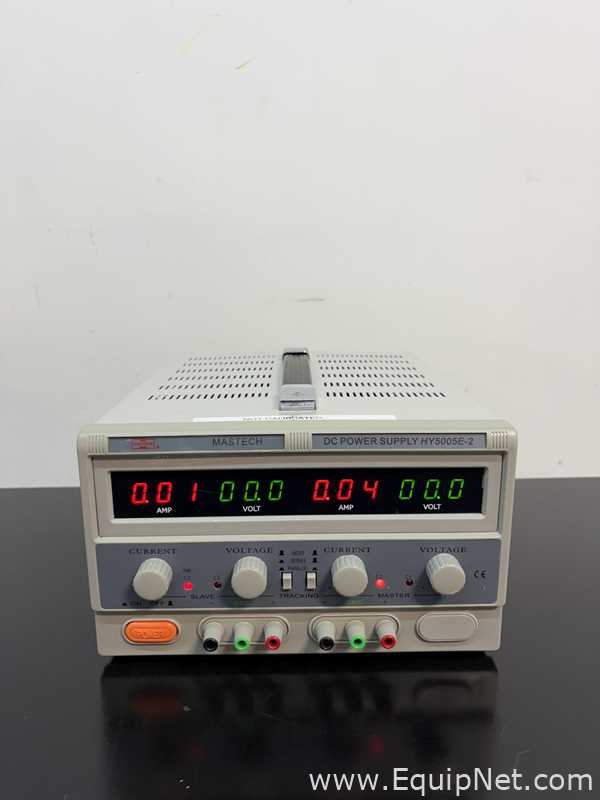 Lot of 3 Mastech HY5005E-2 Power Supplies