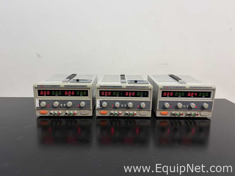 Lot of 3 Mastech HY5005E-2 Power Supplies