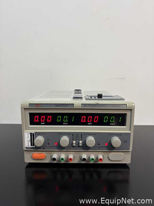 Lot of 3 Mastech HY5005E-2 Power Supplies
