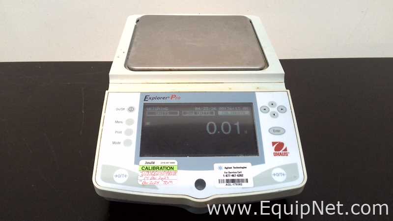 Báscula Ohaus Corporation EP6102C