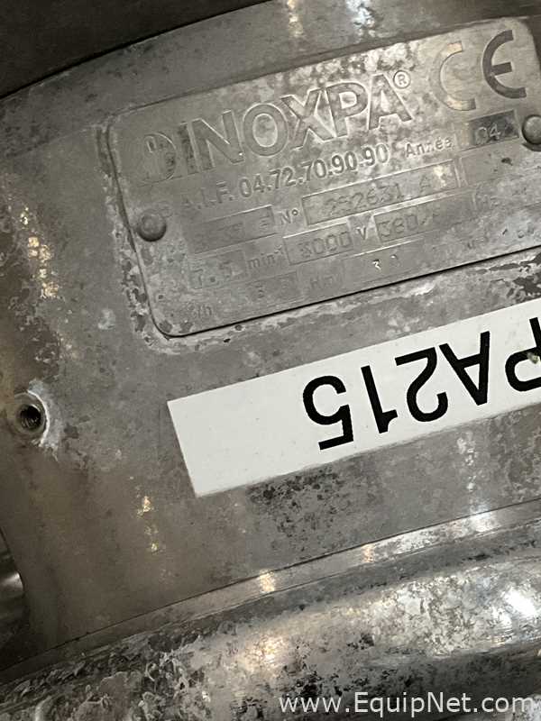 Bomba Centrífuga aço inox Inoxpa PROLAC S35F