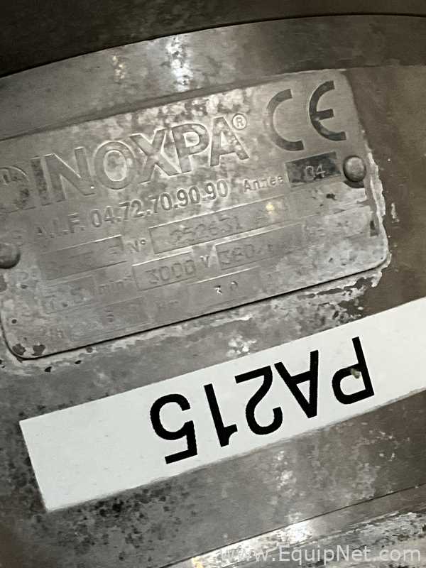 Bomba Centrífuga aço inox Inoxpa PROLAC S35F