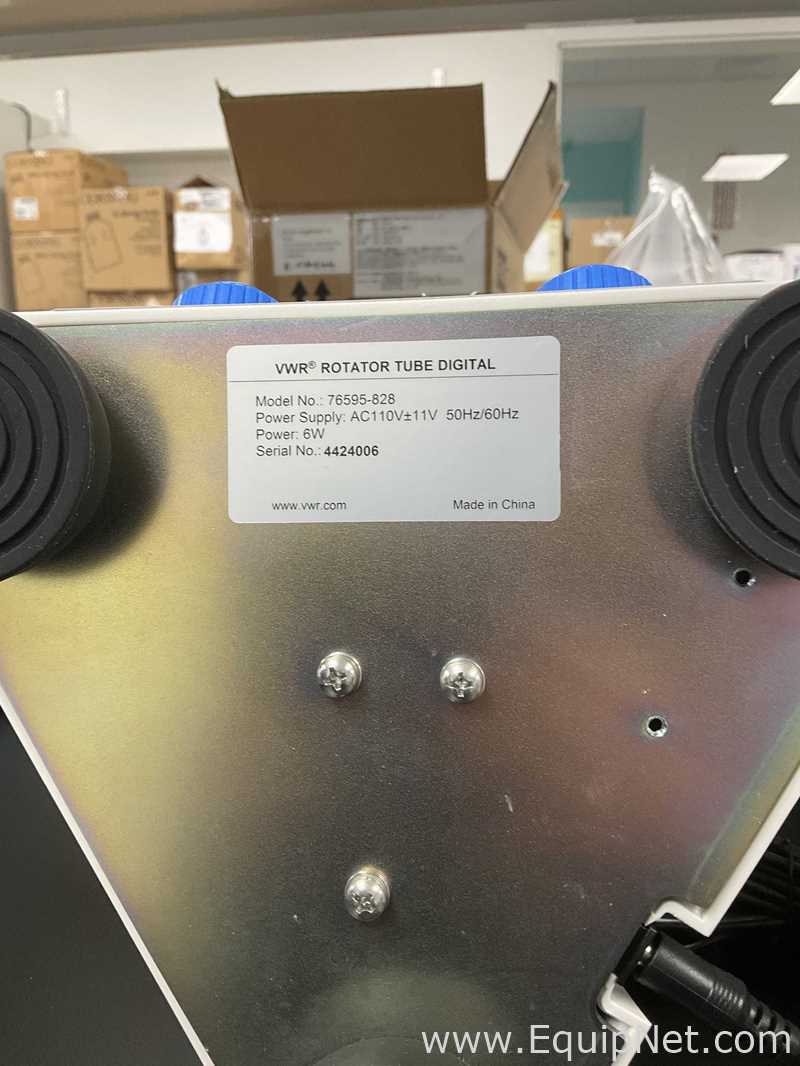 VWR 76595-828 Rotator Tube Digital