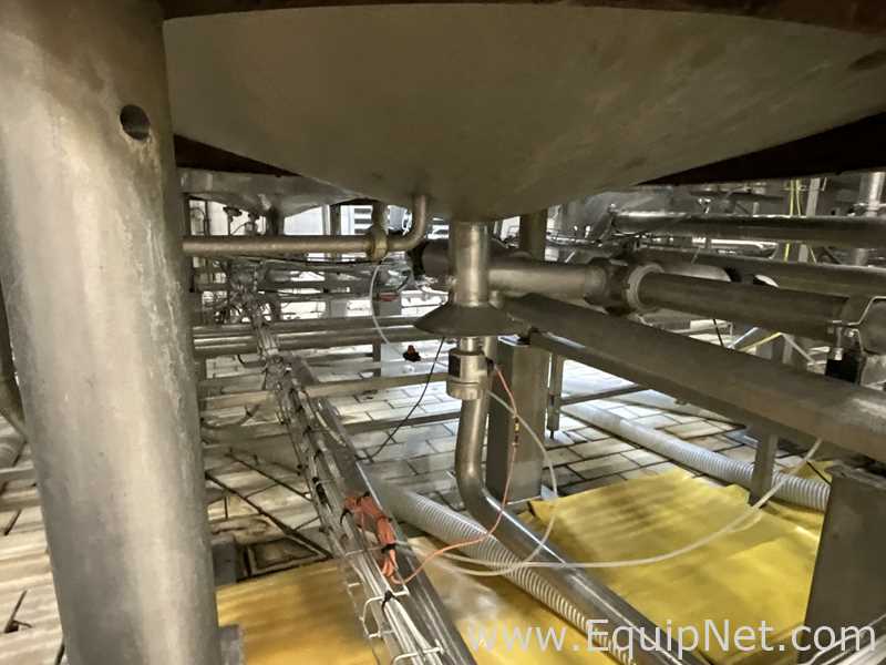 Circa 3000 Litre Stainless Steel Mixing Tank